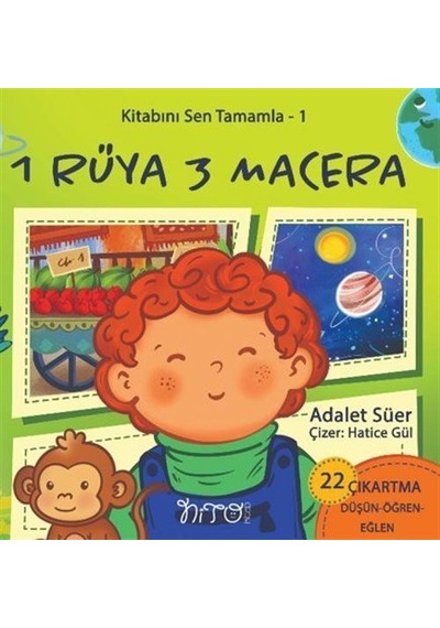 Kitabını Sen Tamamla 1 / 1 Rüya 3 Macera / Adalet Süer