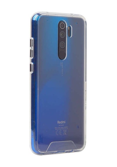 Xiaomi Redmi Note 8 Pro Kılıf Zore Gard Silikon Renksiz