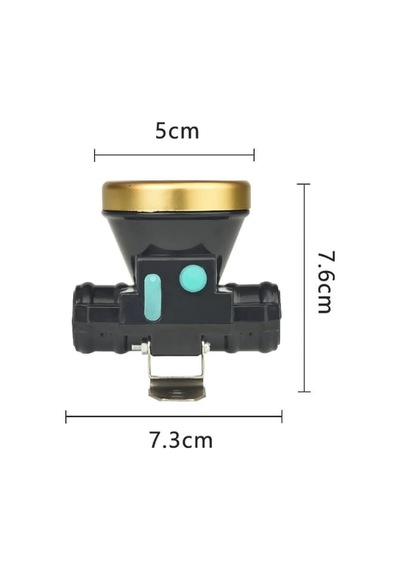 Şarjlı Baret Lambası Osl Led Wt-065 Acı Kahverengi