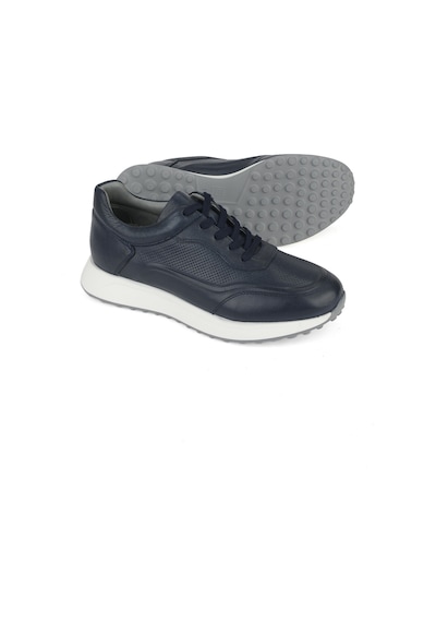 Ziya, Erkek Hakiki Deri Sneaker 1531026z290 Lacivert 1531026z290 200 Lacivert