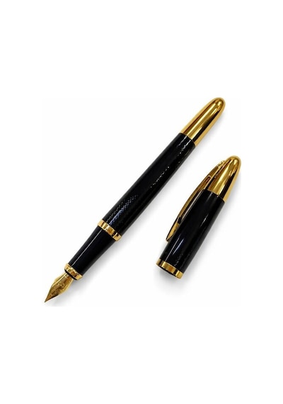 Steelpen 170 Siyah Gold Dolma Kalem Standart