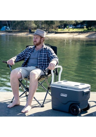 Coleman Daintree Personal Wheeled Hard Cooler Tekerlekli Soğutucu Buzluk 38 Lt Grey gri