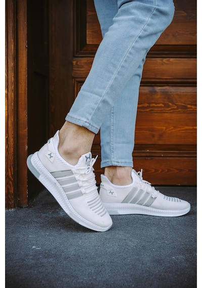Cbm 4025 Şeritli Hafif Günlük Yürüyüş Koşu Fileli Erkek Sneaker 001