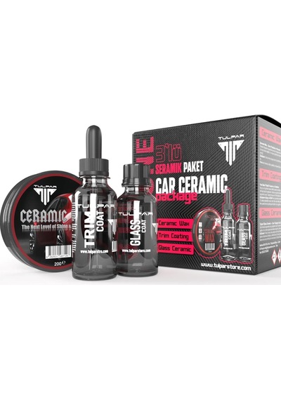 Ultimate Seramik Koruma Seti Trim Seramik, Cam Seramik, Seramik Wax + Hediyeli Uygulama Kiti
