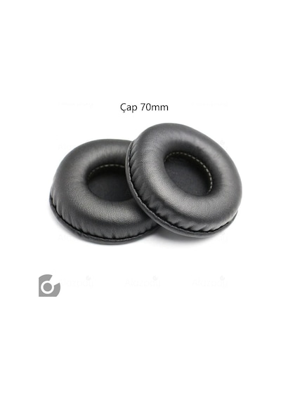 Universal Kulaklık Pedi Kulaklık Yumuşak Süngerli Kulaklık Yastığı Pedi 7cm