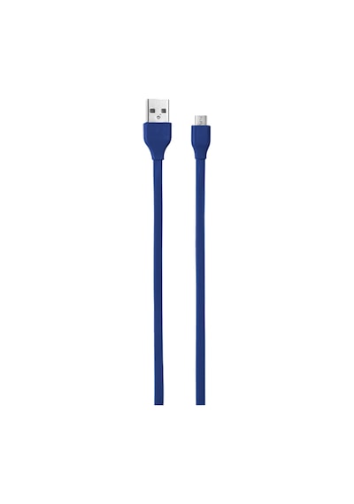 Trust 20136 Urban Flat Micro Usb 1 M Kablo Mavi