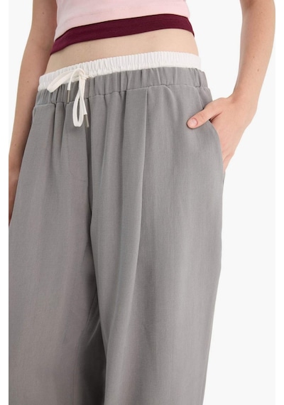 Defacto Baggy Fit Çift Cepli Normal Bel Standart Boy Tensel Pantolon F9743ax25hsgr394 Gri Defacto Baggy Fit Çift Cepli Normal Bel Standart Boy Tensel Pantolon F9743ax25hsgr394 Gri
