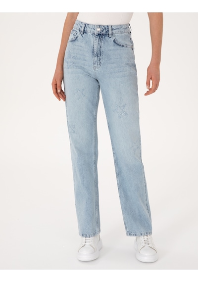 Pierre Cardin Kadın Açık Mavi Pantolon Jean 50308401-vr003 Açık Mavi