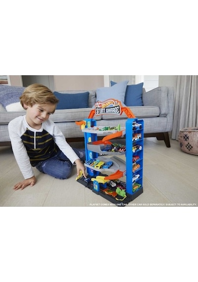 Hot Wheels Maceraya Başlangıç Garajı 4 Katlı Gnl70