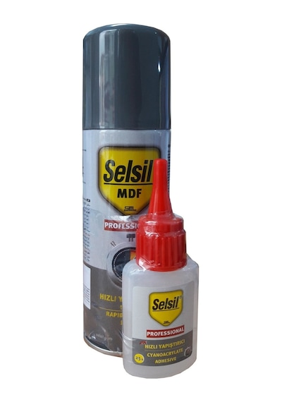Selsil Hızlı Yapıştırıcı 200 Ml + 50 Gr Set