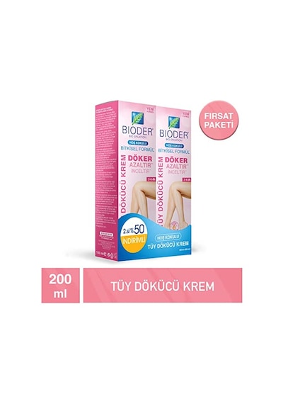 Tüy Dökücü Krem Bio-epilation Kadınlar İçin 100 Ml 2 Adet