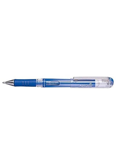 1.0 Mm - Yedekli Jel Roller - Dolmakalem Gövde Mtlk Mavi -