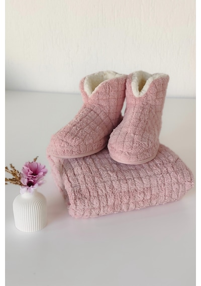 Sevim Kalın Kaydırmaz Tabanlı İçi Tüylü Ev Botu - Yumuşak, Peluş İç Astarlı, Kışlık Panduf-pudra Pudra/37-38 Pudra Sevim Kalın Kaydırmaz Tabanlı İçi Tüylü Ev Botu - Yumuşak, Peluş İç Astarlı, Kışlık Panduf-pudra Pudra/37-38 Pudra