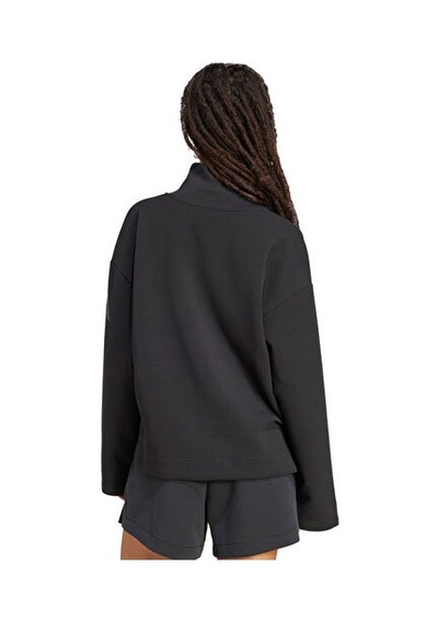 Adidas W All Szn Sl Qz Kadın Günlük Sweatshirt Jm1659 Siyah