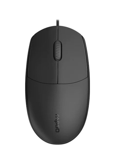 A4 Tech Rapoo N100c Kablolu 1000 Dpi Optik Siyah Mouse 12345 Diğer