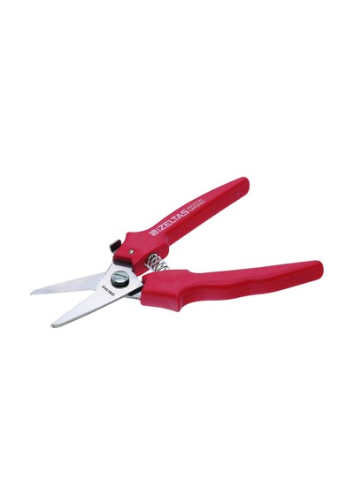 İzeltaş 6740270140 Kombine Makas, Kırmızı/krom, 140 Mm Çok Renkli