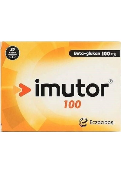 Imutor Beta Glukan 30 Kapsül