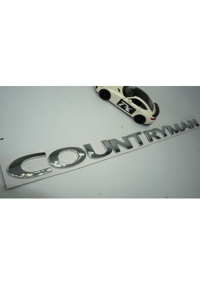 Mini Cooper Countryman R60 F60 Krom Metal 3m Bagaj Yazı Logo