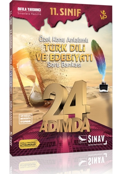 Sınav Yayınları 11.Sınıf 24 Adımda Türk Dili Ve Edebiyatı Soru B (551819313)