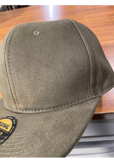 Hamze Hip Hop Snapback Rapper Basic Gabardin Cap Şapka Haki