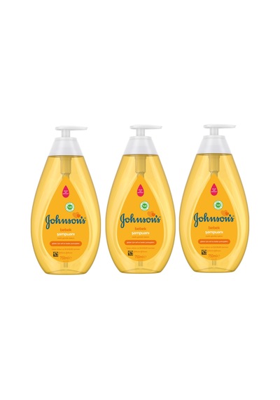 Johnson's Baby Göz Yakmayan Bebek Şampuanı 3 x 750 ML