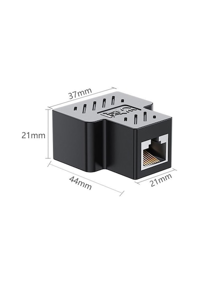 Lexroo Rj45 1 To 2 Ethernet Splitter Çoğaltıcı Adaptör