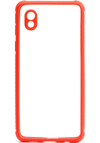 Samsung Uyumlu Galaxy A01 Core Kılıf Zore Kaff Kapak Kırmızı