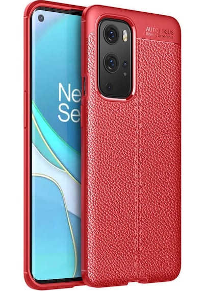 One Plus 9 Pro Kilif Deri Tarzi Niss Silikon Case 507477921
