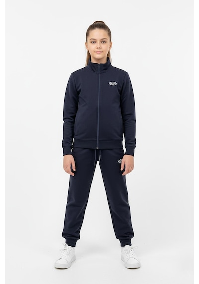 New Kids Fermuarlı Cepli Çocuk Unisex Eşofman Takımı-90927 Lacivert