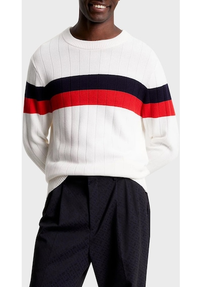 Tommy Hilfiger Erkek Kazak Mw0mw33094 0gy Ekru