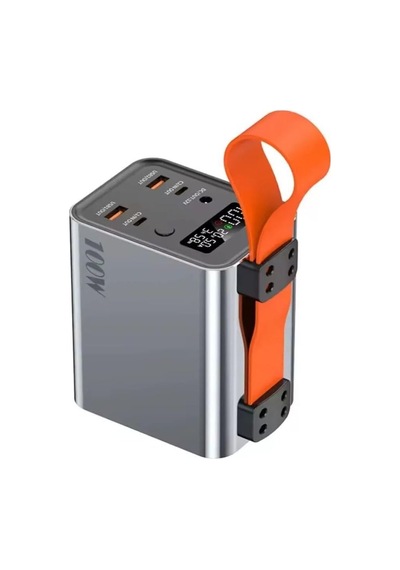 Tr Fp12 30000 Mah Powerbank, Pd100w Destekli, Hızlı Şarj, Metal Gri
