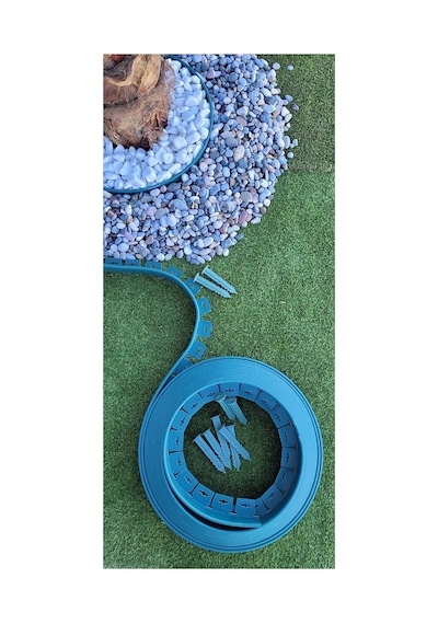 Garden Moda Çim Ayırıcı 25 M Yeşil Çim Sınırlayıcı Taş Toprak Ayıracı Çim Ayracı Çim Ayırıcı Bariyeri Diğer