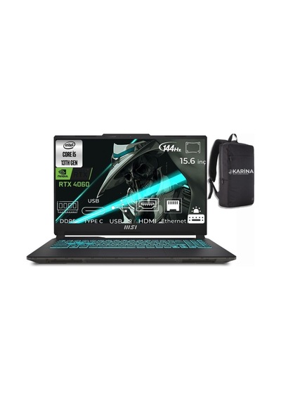 MSI Cyborg 15 i5-13420H A13vf-896xtr-10 48 GB 1 TB RTX4060 15.6" Dos Dizüstü Bilgisayar