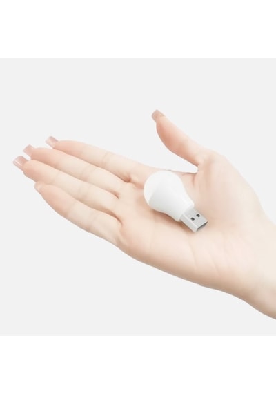 4 Adet Ampul Tasarım Taşınabilir Mini Usb Led Işık Lamba