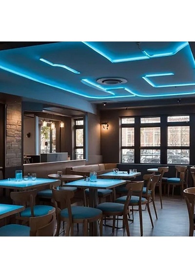 Rgb Şerit Led Seti 3 Renk 5 Mt Rgb Şerit Trafo Kumanda ,siyah Diğer