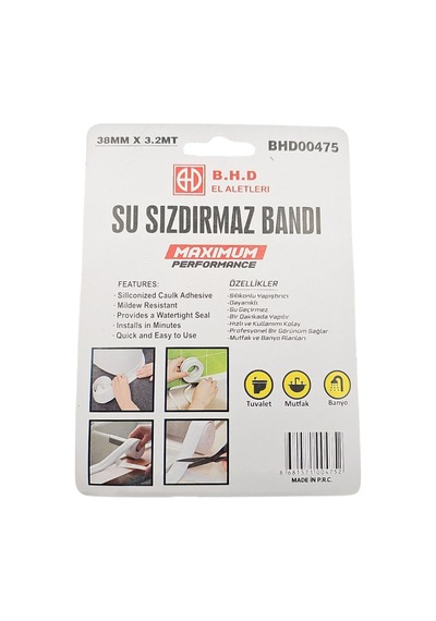 Fixonic B.h.d Bhd00475 3.2m 38mm Su Sızdırmaz Bant