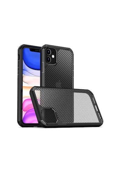 Zore İphone 11 Uyumlu Ogaa İnoks Kılıf-siyah