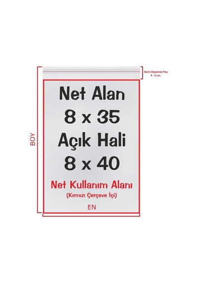 8x35+5 cm. (8*40) 100 Adet - Şeffaf Bantlı Yapışkanlı OPP Jelatin