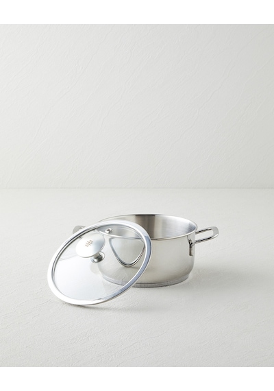 English Home Siena Çelik Mini Tencere 14 Cm Silver Silver