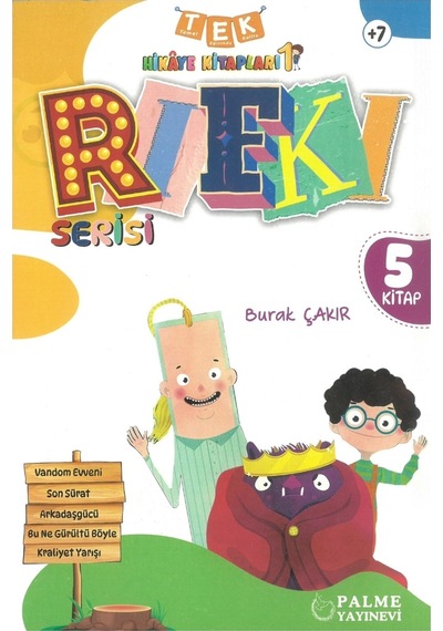 Palme Rıfkı Serisi 5 Kitap +7 Yaş Burak ÇAKIR