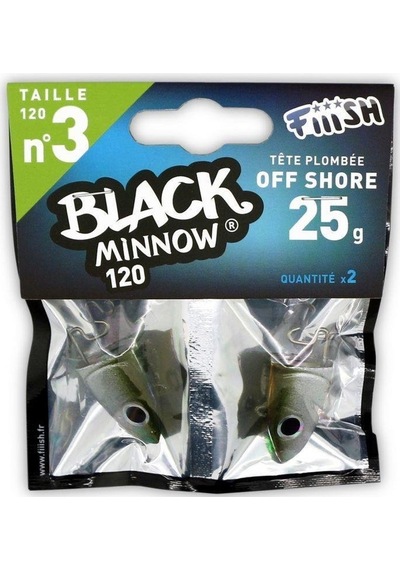 Fiiish Bm120/3 Off Shore 25gr Jig Head - Kaki
