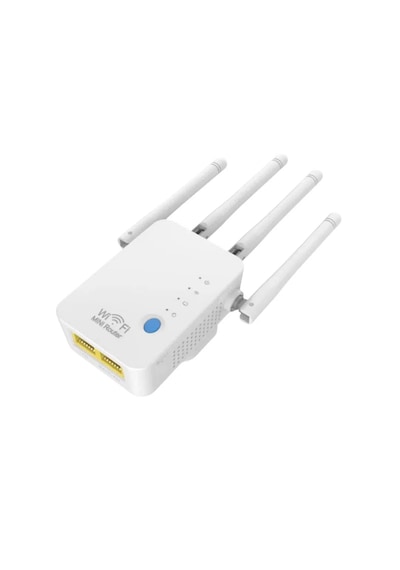 4 Antenli Wifi & İnternet Güçlendirici Mini Router Geniş Kapsama,sinyal Güçlendirici