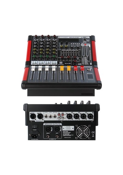 Maxword Rps-4c-800 Amfili Power Mikser 2x400w Mixer 2x99 Dsp Efektli