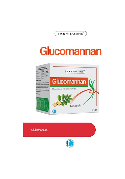 Tab Vitamins Glucomannan 60 Saşe