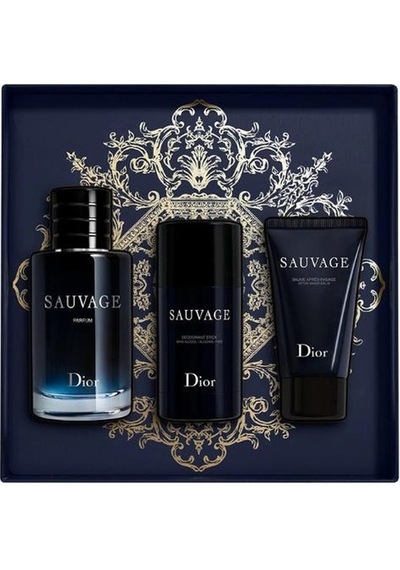Christian Dior Sauvage Erkek Parfüm EDP 100 ML + After Shave Balm 50 ML + Stick Deodorant 75 ML