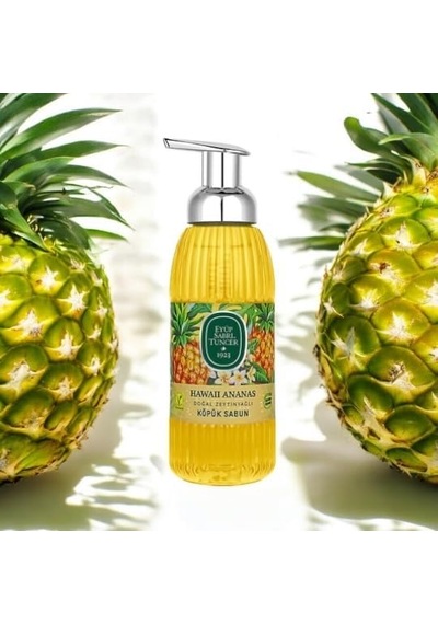 Eyüp Sabri Tuncer Doğal Zeytinyağlı Köpük Sabun Hawaii Ananas 500 Ml