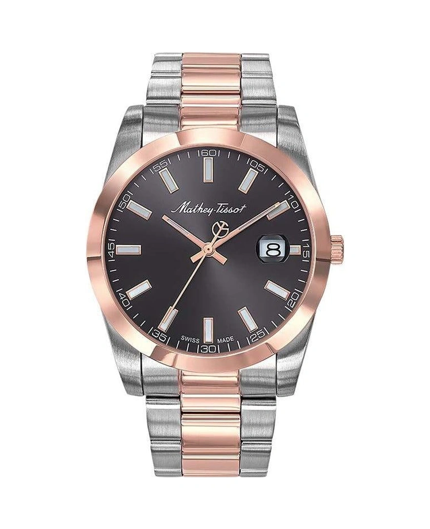 Mathey-tissot H450rn Erkek Kol Saati Gümüş - Beyaz