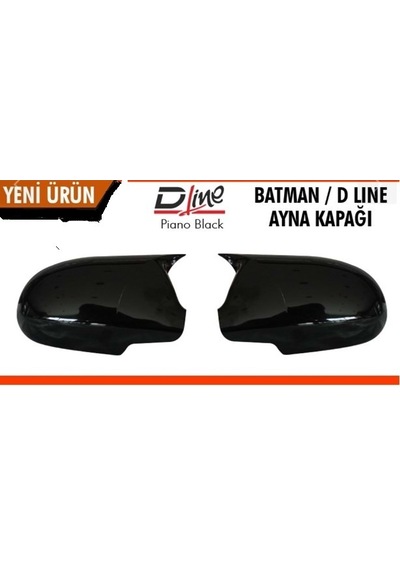 İ30 Batman Yarasa Ayna Kapağı Piano Black / 2009-2012 Sinyalsiz