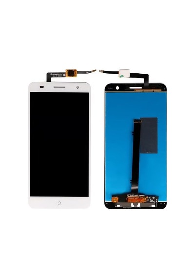 Zte Blade V7 Lcd Ekran Dokunmatik Çıtasız - Beyaz Siyah