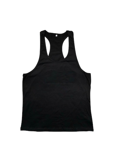 Top Glory Fitness Gym Tank Top Atlet Sporcu Atleti Siyah 5031